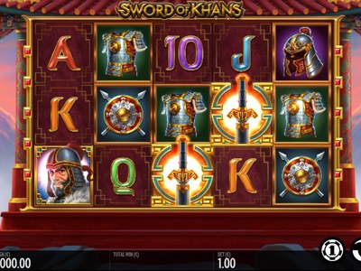 Игровой аппарат Sword Of Khans производителя Thunderkick